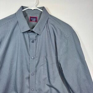 UNTUCKit Alessio‎ Style Slim Fit Wrinkle Free Button Down Shirt Plaid Mens Sz XL